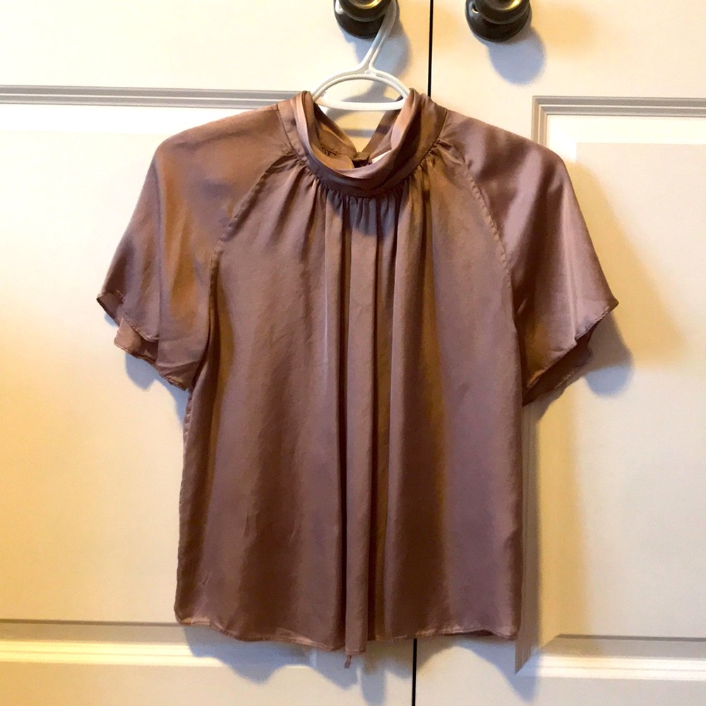 Soft Silk Open-back T